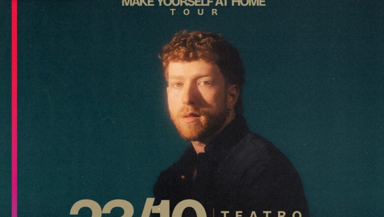 JP Saxe, dono do hit “If The World Was Ending”, estreia no Brasil com show no Teatro Bradesco, em São Paulo