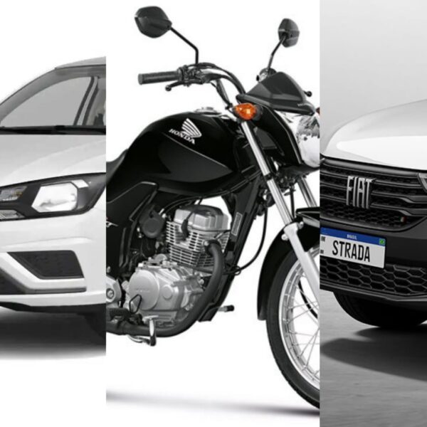 Honda CG-150, Gol e Strada são os seminovos mais vendidos no Nordeste