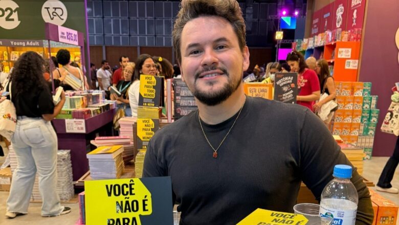 J.D. Netto marca presença na Bienal do Livro Rio com lançamento de ‘Você não é para todo mundo’