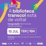 Biblioteca Transcol reabre em nova fase e recebe Ministra da Cultura no Terminal de Jardim América