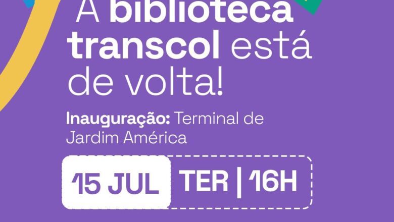Biblioteca Transcol reabre em nova fase e recebe Ministra da Cultura no Terminal de Jardim América