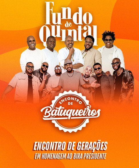 Fundo de Quintal e Encontro de Batuqueiros em “Encontro de Gerações”  no Tokio Marine Hall
