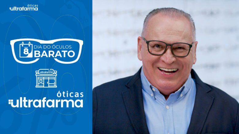 Ultrafarma lança o “Dia do Óculos Barato” e amplia estratégia de campanhas mensais de grandes descontos