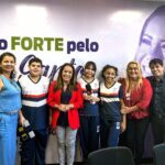 Alunos da UMEF Alger Ribeiro visitam gabinete da Deputada Janete de Sá e mergulham no universo político capixaba