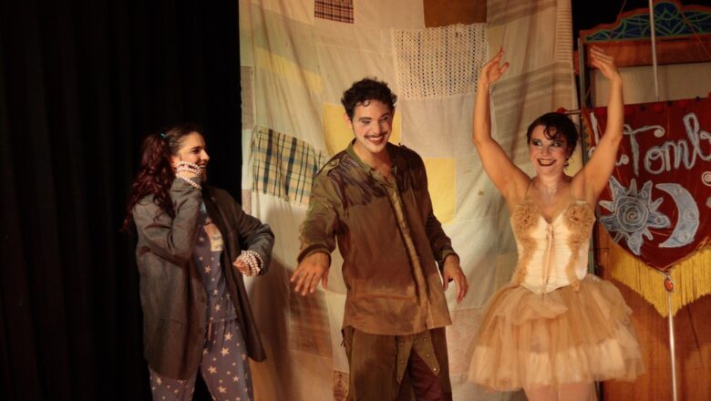 Espetáculo LE TOMBÉ em Goiânia com Entrada Gratuita – Cia Nudante encerra turnê no Teatro Zabriskie – humor, amor e tombos