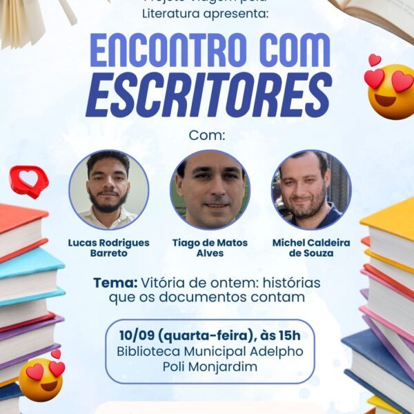 Viagem pela Literatura promove Encontro com os Autores na Biblioteca Municipal