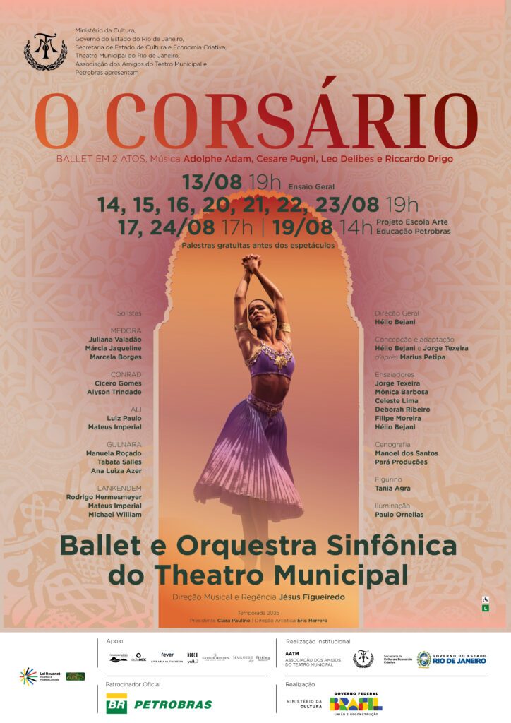 Theatro Municipal do Rio de Janeiro apresenta O Corsário