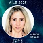 Claudia Cataldi é homenageada pela Academia Internacional de Literatura Brasileira e celebra a força da palavra