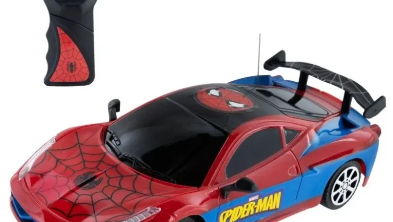 Carrinho de Controle Remoto Homem-Aranha Ultimate