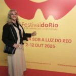 Atriz Luzimar Trottmann prestigia a 27ª edição do Festival do Rio, no Cine Odeon