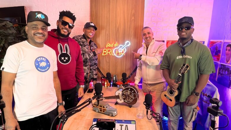 Pagode, risadas e boas histórias: Samprazer no Pod do Brilha