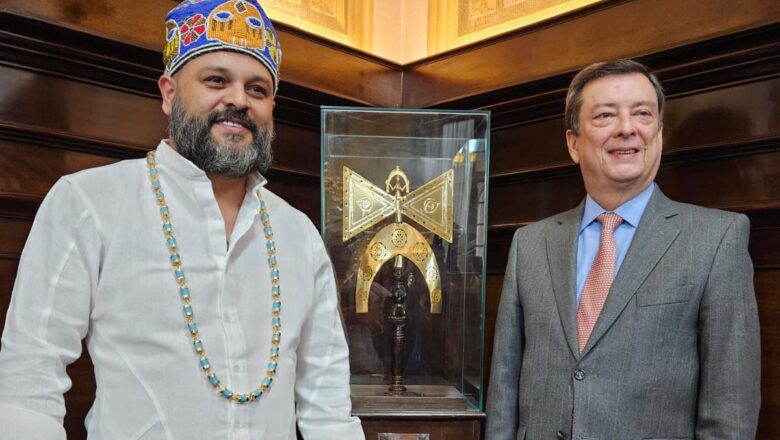Tribunal de Justiça de SP recebe obra do artista Diego de Oxóssi que celebra cultura afro-brasileira
