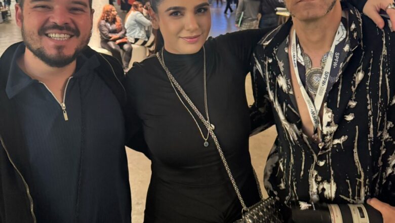 DJ Steh acompanha desfile da SPFW e causa climão na moda
