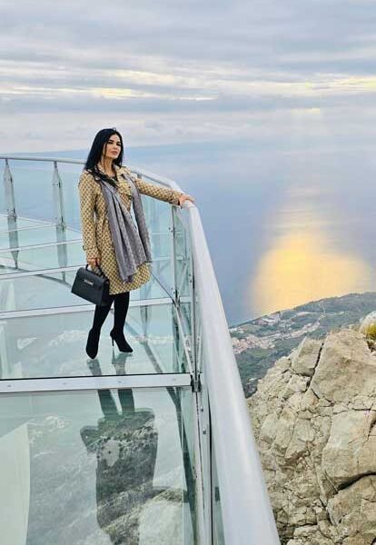 Modelo Priscila Latoia conhece a Croácia