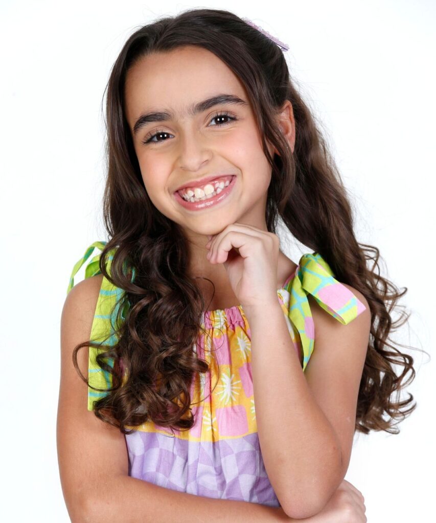Antonella, 9 anos, brilha no audiovisual e conquista papel em nova novela da Globo