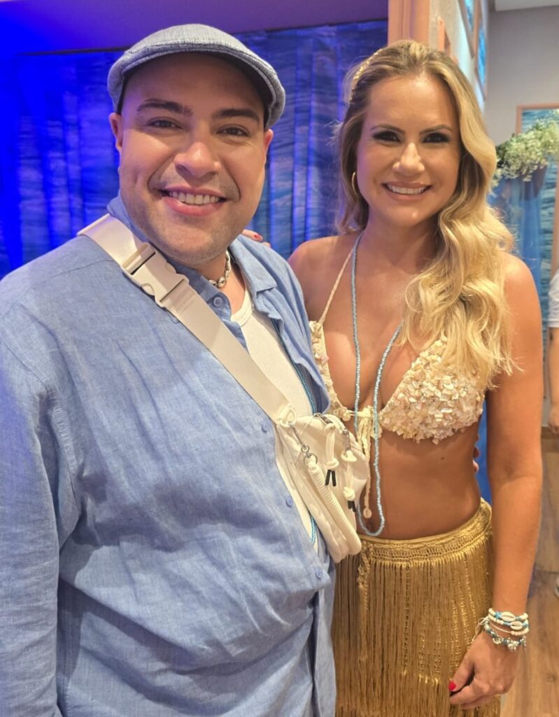 Tiago Abravanel e Isis Camargo - Foto: Divulgação