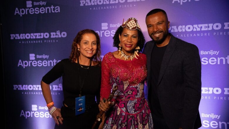 Alexandre Pires recebe a Rainha do Congo em show histórico na Banijay Estúdios