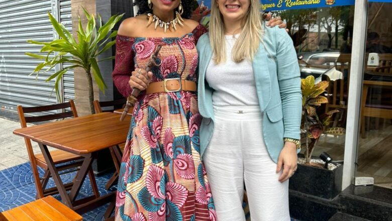 Dunguinhas recebe a visita da rainha Diambi Kabatusuila Tshiyoyo