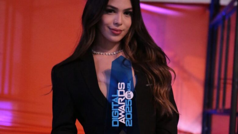 Melody e Juceir Jr., do “Estrela da Casa”, brilham no Digital Awards BR 2025