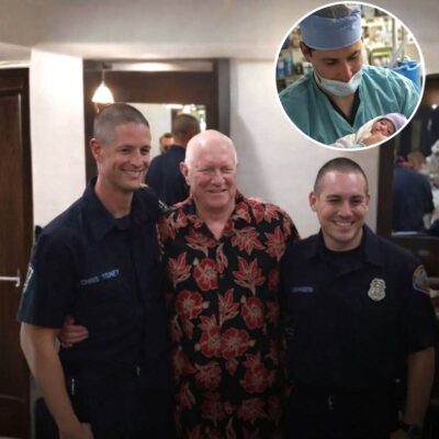 Bombeiro Chris Trokey salva médico que o trouxe à vida