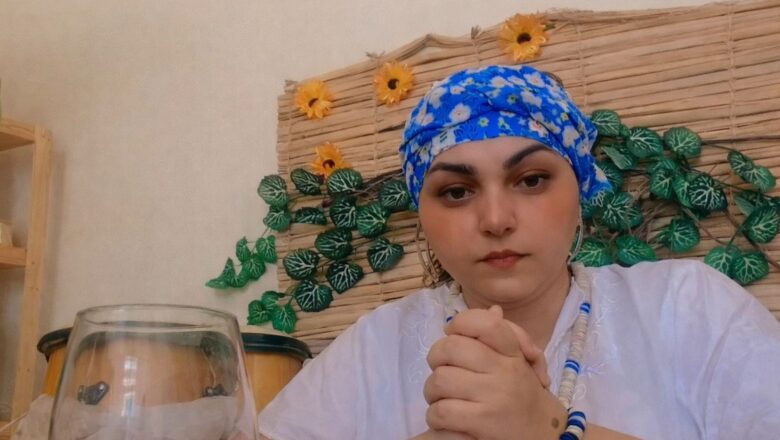 A espiritualista Samila do Oriente conta como surgiram seus dons ainda na infância