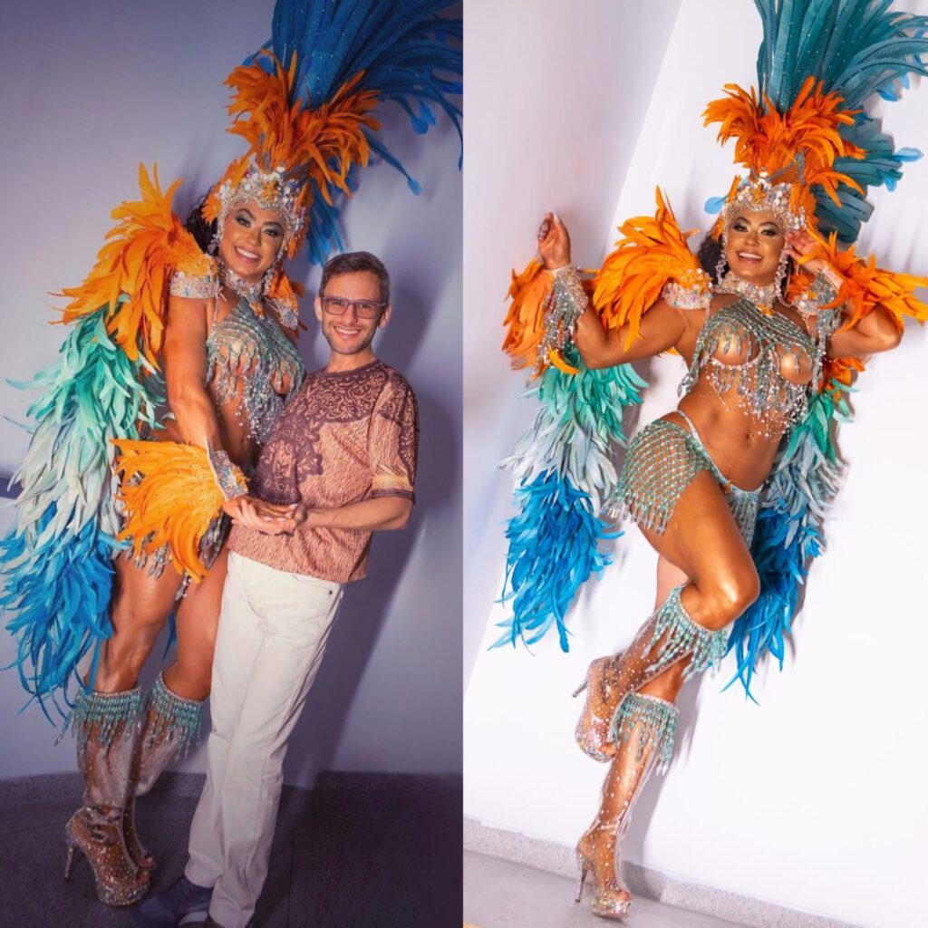 Carnaval:Adriana Santos rouba a cena na estreia da Mocidade Unida da Mooca no Grupo Especial