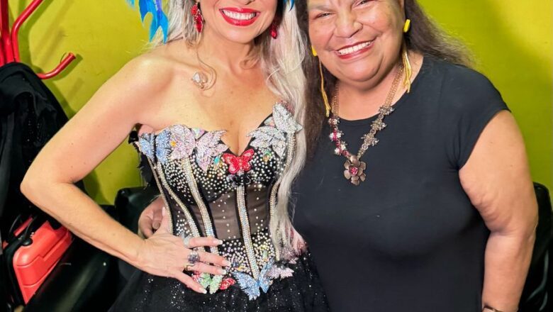 Carnaval no Em Revista de Evê Sobral dia 15, meia noite na Rede Brasil