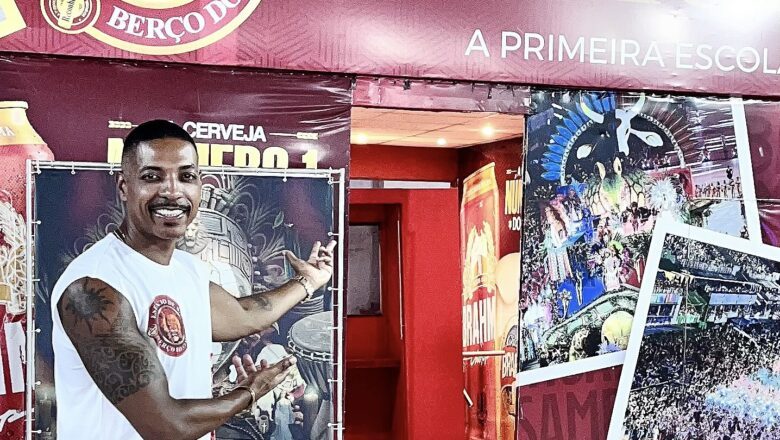 Jeferson Kim  estréia como destaque da Estácio de Sá no Carnaval 2026.