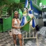 Nathália Brito vive contagem regressiva para os desfiles da União da Ilha e da Praça da Bandeira