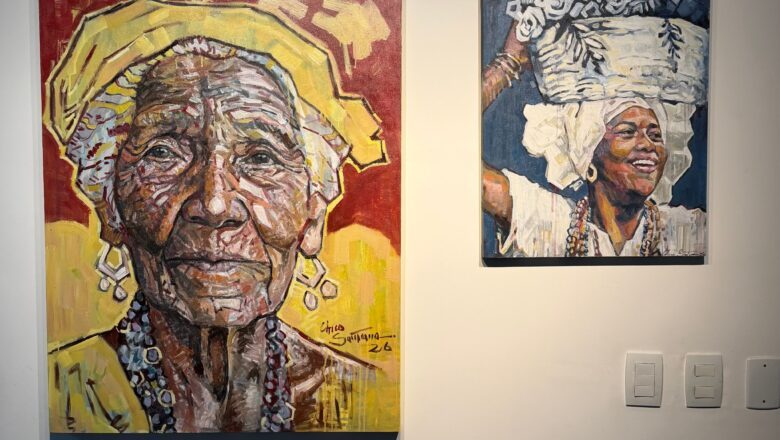 Jovem talento da pintura baiana estreia com exposição individual em Salvador