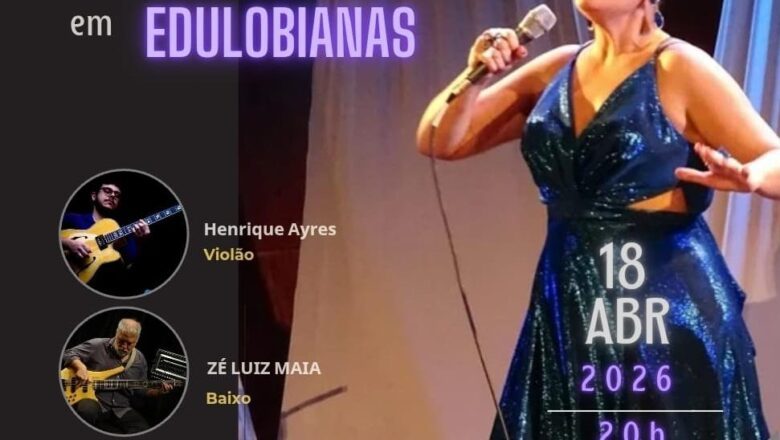 Andréia Pedroso apresenta o show CHEIA DE BOSSA, numa edição especial em homenagem a Edu Lobo, no Little Club/Beco das Garrafas