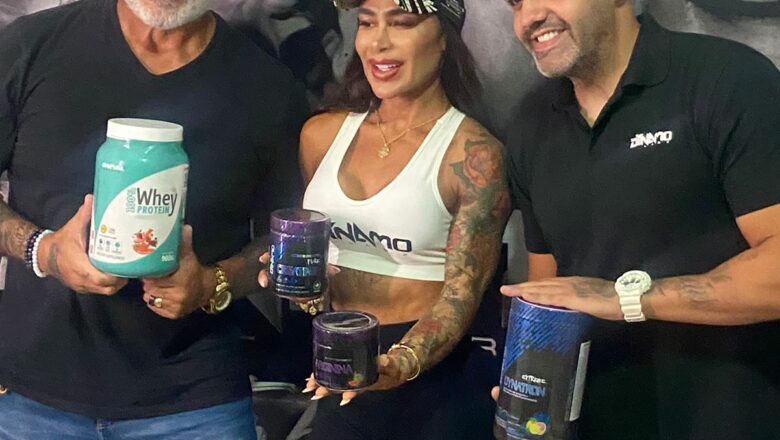 Fabi Frota fecha parceria com a Dynamo Labz e entra com força no mercado fitness