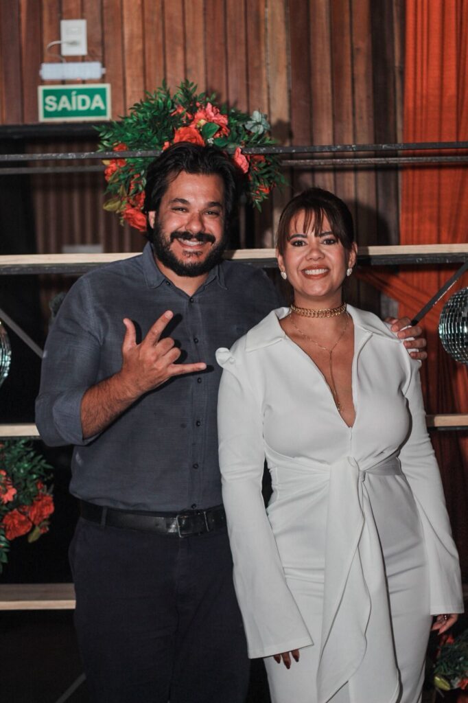 Luiz Paulo Sampaio e Letícia Sampaio
