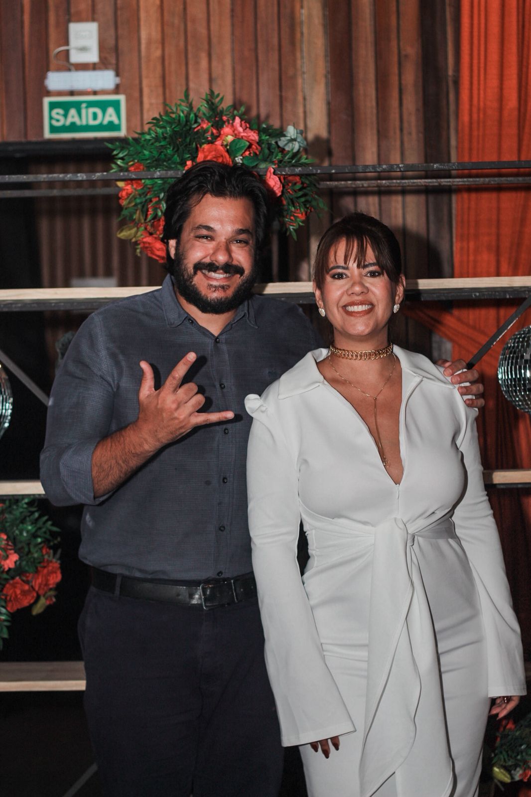 Luiz Paulo Sampaio e Letícia Sampaio