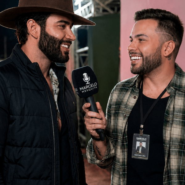 Gusttavo Lima confessa para Marcelo Mesquita que já ficou devendo fogueteiro no passado