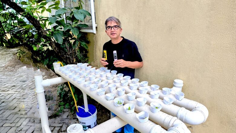Professor Romério Cossi: Hidroponia e Sustentabilidade Transformando a Educação em Cariacica