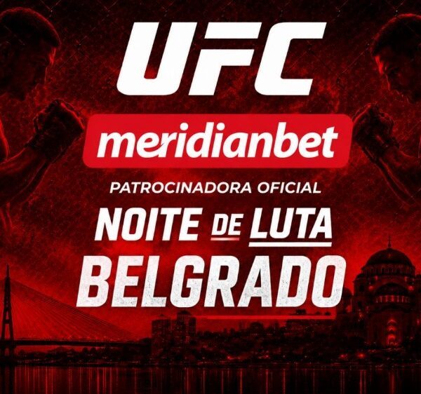 Meridianbet, Patrocinadora Oficial do UFC Fight Night Belgrade, apoia Michael Oliveira