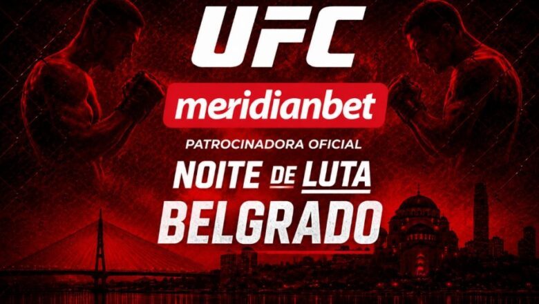 Meridianbet, Patrocinadora Oficial do UFC Fight Night Belgrade, apoia Michael Oliveira