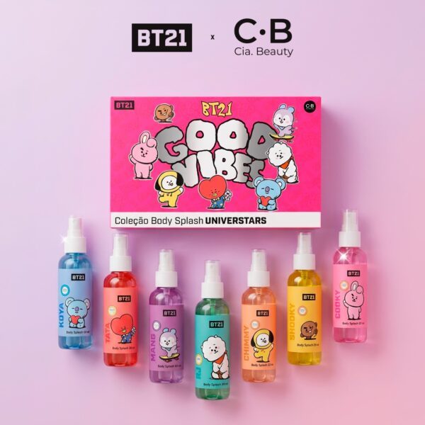 Cia Beauty se une à BT21 e traz o universo UNIVERSTARS para a rotina de beleza no Brasil
