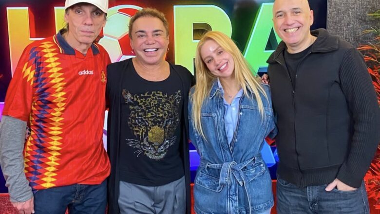 Markinhos Moura relembra sucesso de ‘Meu Mel’ no “Hora Bolas” e diz que nunca recebeu direitos da música
