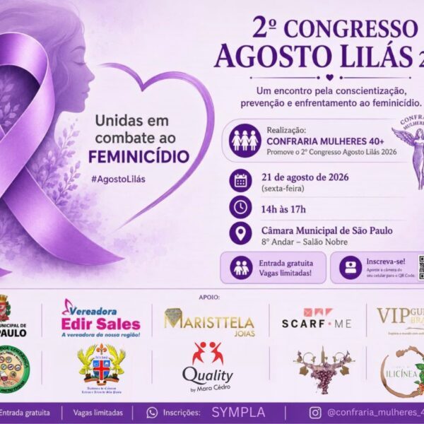 Agosto Lilás 2026