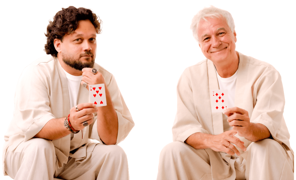 Léo Pinheiro e Sergio Chiavazzoli gravam DVD “Embaralhando 7” no Theatro Municipal de Niterói