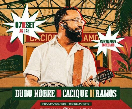 Dudu leva roda de samba para o Cacique de ramos com convidados especiais