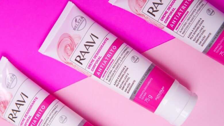 Raavi lança Creme Desodorante Corporal Anti-atrito e dá início ao #MovimentoSe