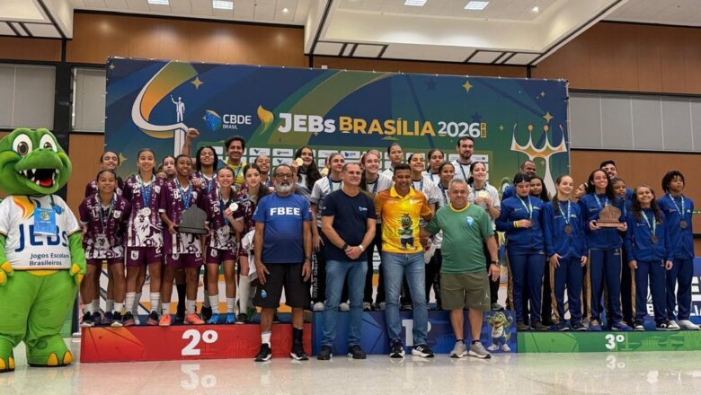 Bahia é vice-campeã do futsal feminino nos Jogos Escolares Brasileiros