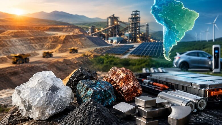 Lítio, terras raras e transição energética: por que a América do Sul voltou ao centro da geopolítica mundial
