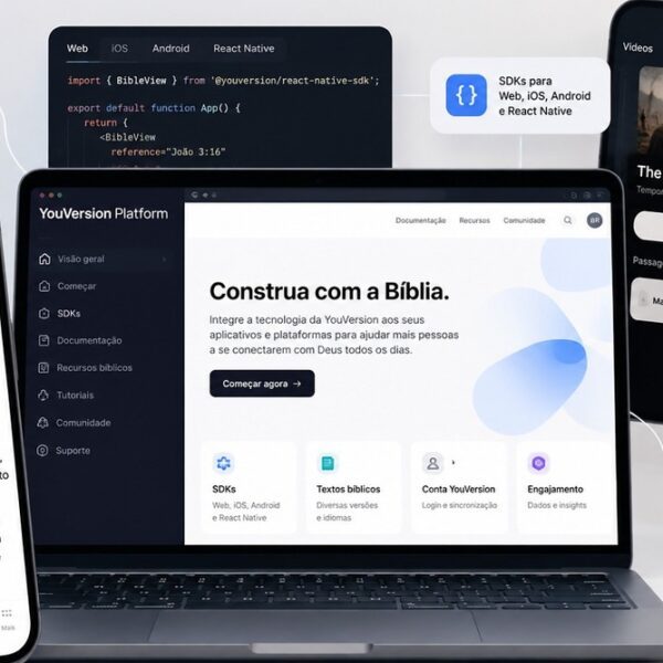 YouVersion abre de graça a tecnologia por trás do Aplicativo Bíblico mais baixado do mundo