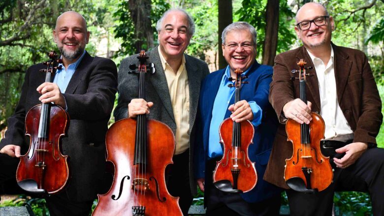 Quarteto Atlas realiza turnê gratuita pelo Estado do Rio de Janeiro celebrando a genialidade dos Quartetos de Cordas de Heitor Villa-Lobos