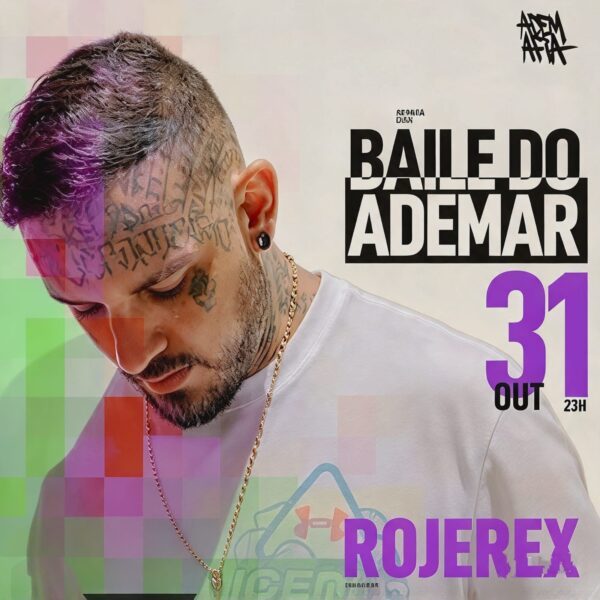 RojereX Estreia no Rap no Baile do Ademar com Show ao Lado de Grandes Nomes Nacionais